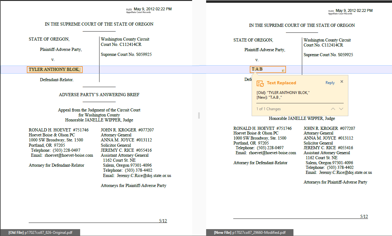 STATE OF OREGON, Plaintiff-Adverse Party, v. TYLER ANTHONY BLOK, Defendant-Relator.(CC C112414CR; SC S059925)